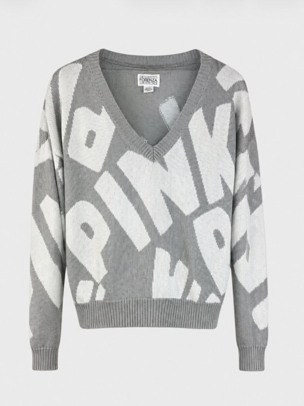 Victoria Secret Love Pink Forenza Women's Off The Shoulder Sweater